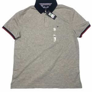 New Tommy Hilfiger Grey Polo